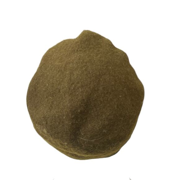 Betmar Newsboy Rhinestone Hat Cap Wool Blend Packable Olive Green Y2K Bling - Picture 4 of 7